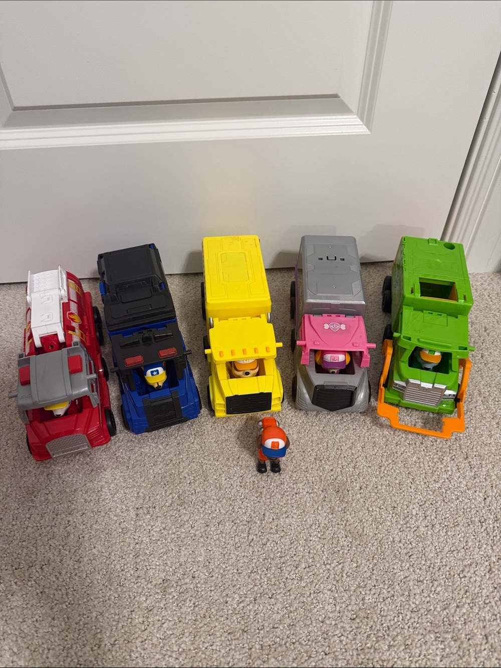 Paw Patrol Big Truck Pups Marshall, Chase, Rubble, Rocky, Skye